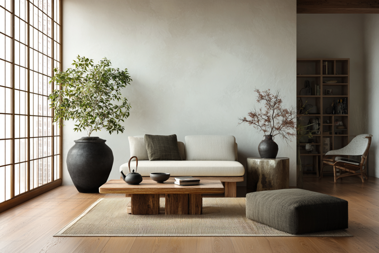 Décoration d'intérieur Japandi : allier zen et modernité sans effort